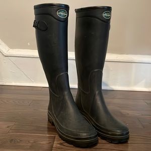 Le Chameau Blue rain boot
